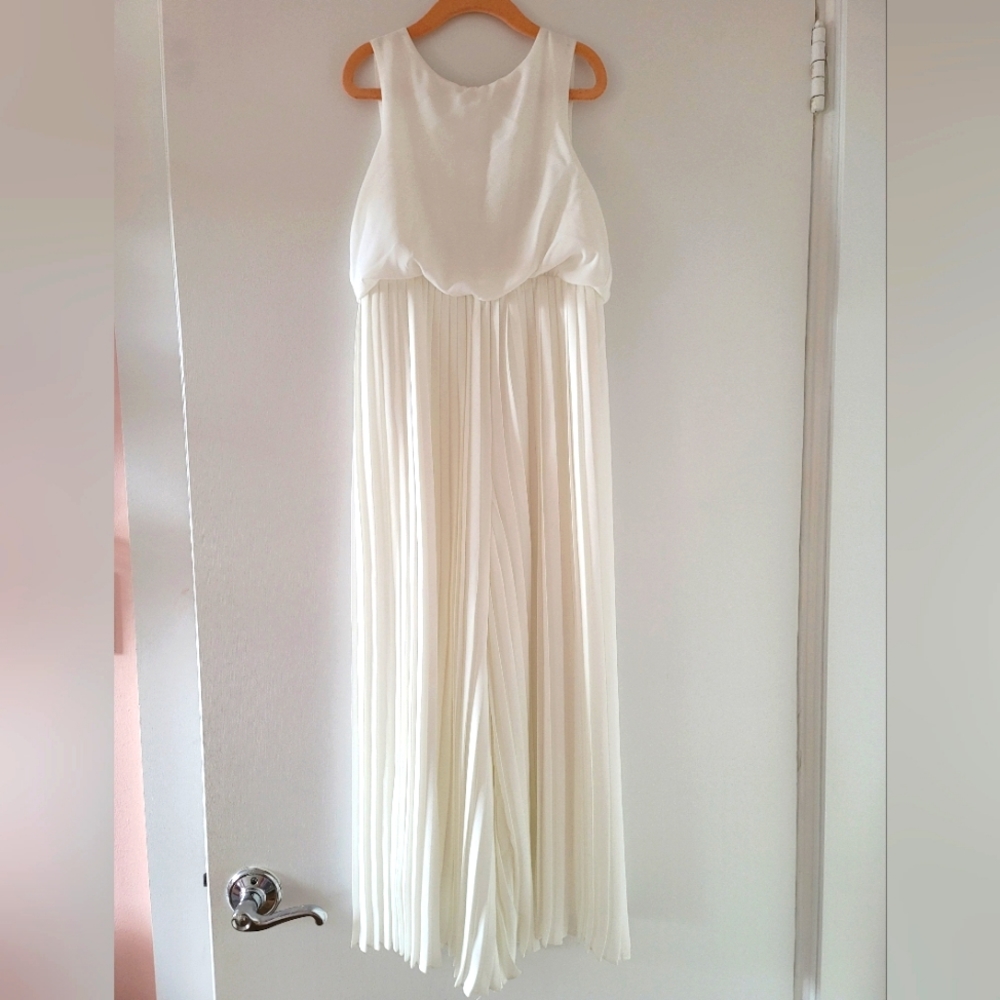 Abel & Lula white jumpsuit
